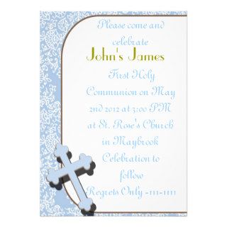First Holy Communion Invitations FOR BOYS
