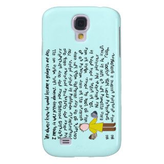 Funny Geologist Story Art Speck case Samsung Galaxy S4 Case
