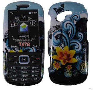 Yellow Lily Hard Case Cover for Samsung Gravity 3 III T479 Cell Phones & Accessories