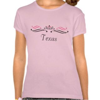 Texas Princess / Beauty Pageant Tiara T Shirt
