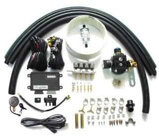 Methane CNG Sequential Injection System Conversion Kits for 3 or 4 cylinder fuel injected gasoline Vehicle Automotive