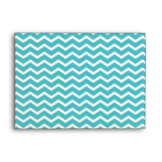 Trendy Chevron Stripe A7 Envelope