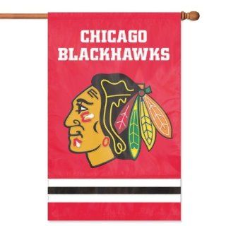 PARTY ANIMAL AFBLA / Chicago Blackhawks Applique Banner Flag  Sports Fan Outdoor Flags  Sports & Outdoors