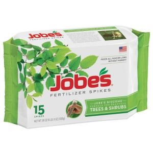 Jobes Tree and Shrub Fertilizer Spikes (15 Pack) 01610