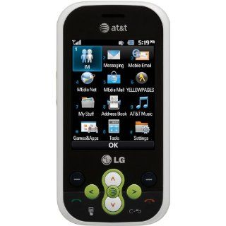 LG Neon GT365 Phone, White/Green (AT&T) Cell Phones & Accessories