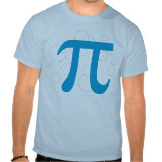Pi Circles T Shirts