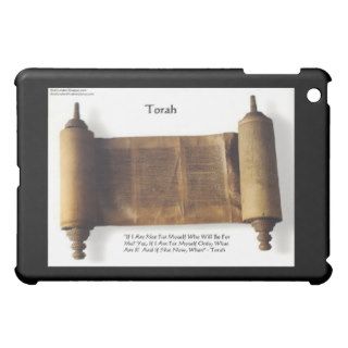 Torah "If Not For Myself" Wisdom Quote Gifts & Tee iPad Mini Case