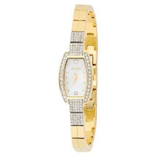 Elgin Women's EG366 Austrian Crystal Accented Gold Tone Watch at  Women's Watch store.