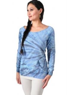 Jala Clothing Women's Harmony Raw Edge Sweatshirt (Large) Clothing