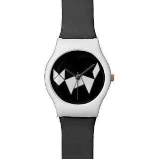 tangram cat wrist watch