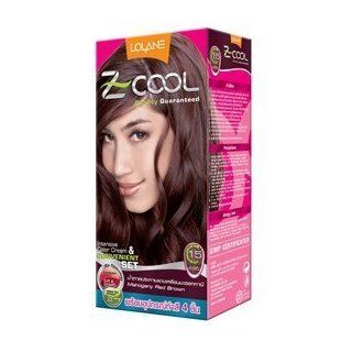 Lolane Z Cool color Cream Chic Mahogany Hair color Mahogany Red Brown C15 Health & Personal Care