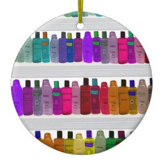 Soap Bottle Rainbow   for bathrooms, salons etc Christmas Ornament