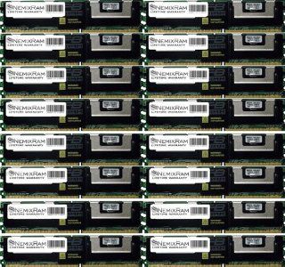 64GB (16X4GB) DDR2 667MHz NEMIXRAM Certified Memory for Compaq HP ProLiant ML370 G5 PC2 5300 FBDIMM ECC 240Pin 1.8V Computers & Accessories