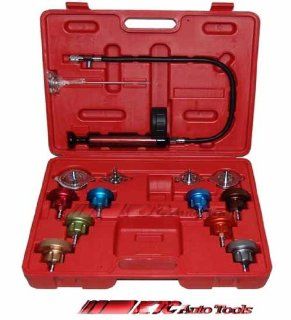 Universal Cooling System Pressure Tester Kit With Adapters SET 