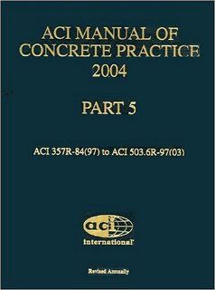 Aci Manual of Concrete Practice Magazines