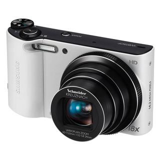 Samsung WB150F 14.2MP White Digital Camera Samsung Point & Shoot Cameras
