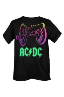 AC/DC For Those About To Rock Black Light T Shirt Size  Small Clothing