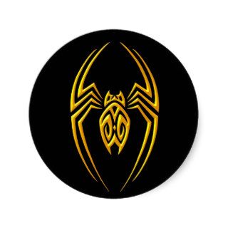 Iron Spider – Yellow and Black Stickers