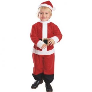 Lil' Santa Costume   Toddler 1 2 years, (Size 2 4 USA) Clothing