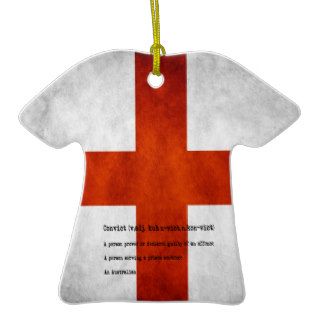 Australian convict definition christmas tree ornaments