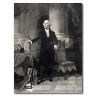 George Washington Portrait postcard