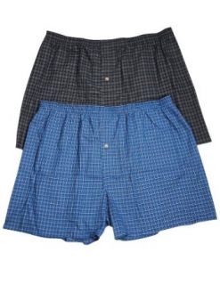 Hanes   Big Mens Woven Boxers 2 Pack, 421, Multi 32977 XX Large at  Mens Clothing store