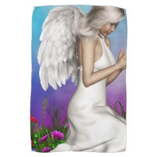 Praying Angel Kitchen Towel