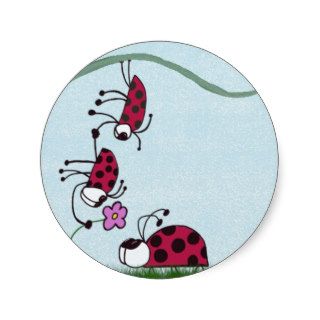 Ladybug professing his love for his sweetheart. stickers