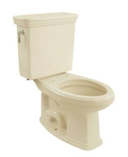 TOTO CST424EF 03 Promenade E Max Elongated Bowl and Tank Universal Height, Bone   Two Piece Toilets  