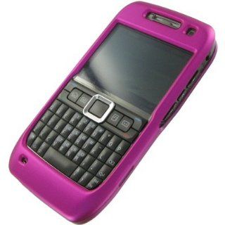 New Hot Pink Rubberized Phone Cover for Nokia E71X E71 AT&T Protector Case Electronics