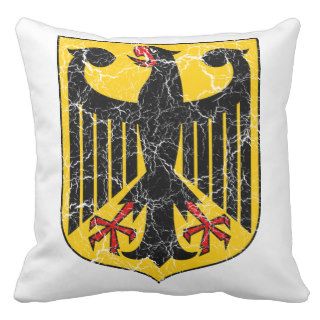 Germany Coat Of Arms Throw Pillows