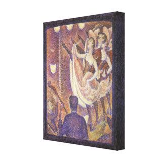 Le Chahut, The Can Can by George Pierre Seurat Gallery Wrap Canvas