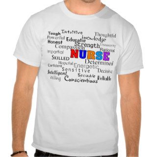 Nurse Describing Words Gifts Tee Shirts
