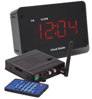 Night Vision Clock Radio Security Camera w/QUAD Receiver  Spy Cameras  Camera & Photo