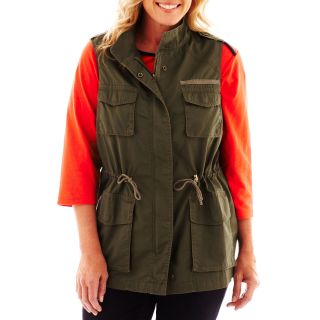 A.N.A Anorak Vest   Plus, Oregano, Womens