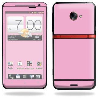 Protective Vinyl Skin Decal Cover for HTC Evo 4G LTE Sprint Cell Phone Sticker Skins Glossy Pink Cell Phones & Accessories
