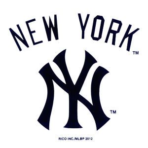 New York Yankees Rico Industries Static Cling Decal