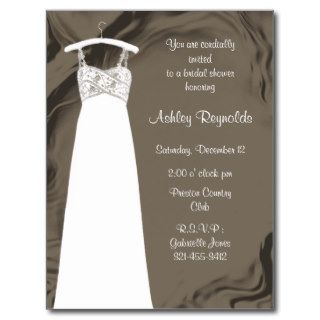 Bridal Shower Invitations Post Card