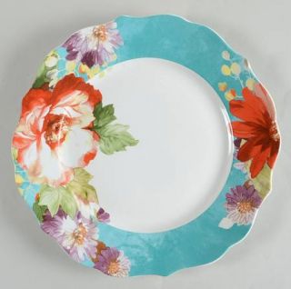 222 Fifth (PTS) Natural Curiosities Dinner Plate, Fine China Dinnerware   Floral
