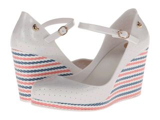 Mel by Melissa Mel Popstar Womens Wedge Shoes (White)