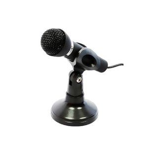Ayangyang Fahion High Quality Metal Black Stand Microphone for Sound Record/ Meeting/ Karaoke Computers & Accessories