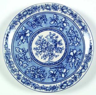 222 Fifth (PTS) Blue Dynasty Salad/Dessert Plate, Fine China Dinnerware   Blue F