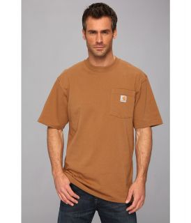 Carhartt Workwear Pocket S/S Tee K87 Mens T Shirt (Brown)
