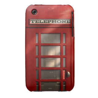 Vintage British Red Telephone Box iPhone 3 Case Mate Cases