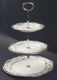 Lenox China Abigail 3 Tiered Serving Tray (DP, SP, BB), Fine China Dinnerware  