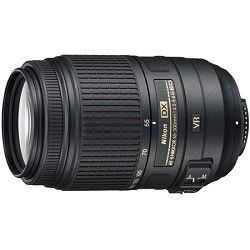 Nikon AF S NIKKOR 55 300mm f/4.5 5.6G ED VR Zoom Lens   Factory Refurbished