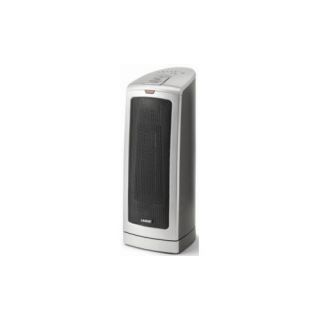 Lasko 5369 Oscillating Ceramic Tower Heater with Electronic Controls Gray