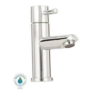 American Standard Serin Single Hole 1 Handle Low Arc Bathroom Faucet with Speed Connect Drain in Polished Chrome 2064.101.002