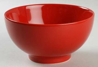 Waechtersbach Fun Factory Red (China) Soup/Cereal Bowl, Fine China Dinnerware  