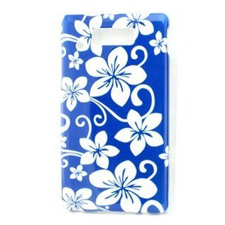 Motorola TRIUMPH WX435 Protector Case Phone Cover   Blue Hawaii Cell Phones & Accessories